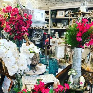 Decor Display at Pomegranate & Fig Gift Boutique