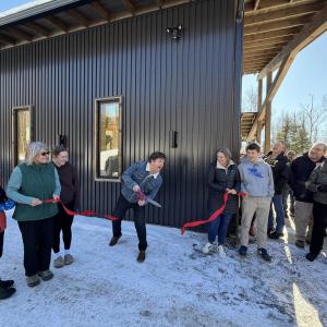 Fika Coffee Roastery Ribbon Cutting Ceremony