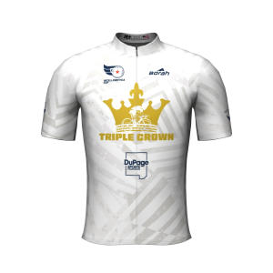 DuPage Triple Crown Jersey 2023 White