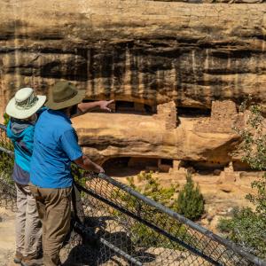 Guided Tour of Mesa Verde National Park by Durango Rivertrippers During Spring