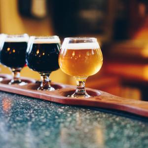 Beer Tasting and Flight at Steamworks Brewery, Durango, CO
