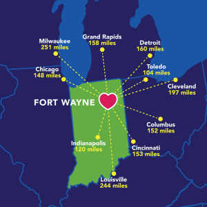 2017 Fort Wayne Regional Map