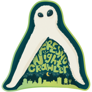 Fresno Nightcrawler sticker 2025