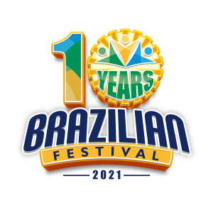 10 Year Anniversary Brazilian Festival Logo