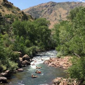 Tubing Clear Creek