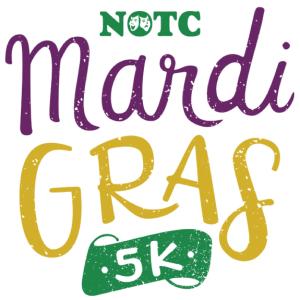 NOTC Mardi Gras 5k logo