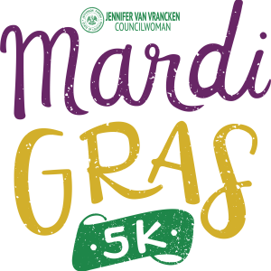 NOTC Mardi Gras 5k logo