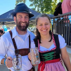 Richard Gibson and Lisa Kraus