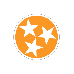 Orange Tri-Star