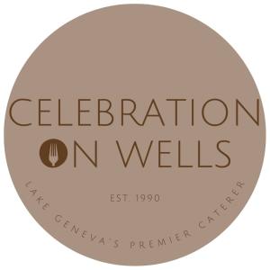 Logo for Celebration on Wells catering company.