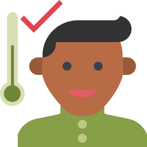 icon staff temperature