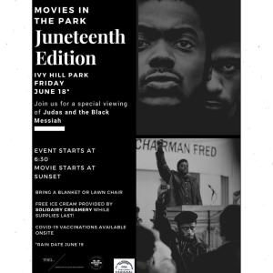 Movies in the Park Juneteenth Edition