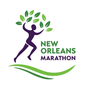 New Orleans Marathon Logo Stacked