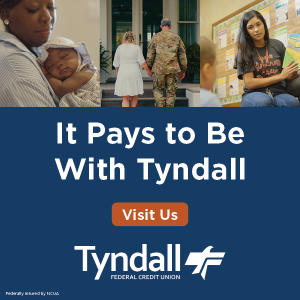 Tyndall - Air show sponsor graphic