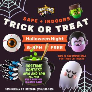 Palace Pointe Indoor Trick or Treating