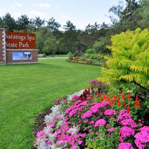Saratoga Spa State Park Signage