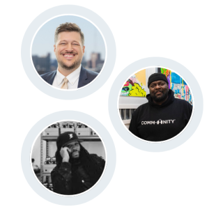 Josh Albrecht and collaborators Eric “Shake” James and Alexander John