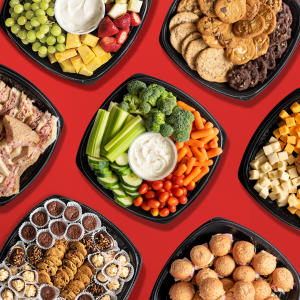 Rouses party trays for Christmas