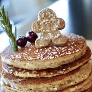 Temecula Chilled Season's Eatings E.A.T. Marketplace Gingerbread Human Pancake Stack