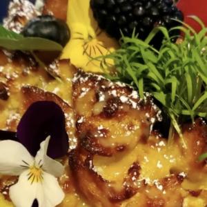 Temecula Chilled Season's Eatings Leoness Cellars Bread Pudding