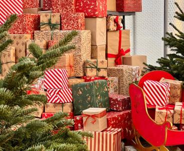 Father Christmas Grotto at Cobbs Farm Shop