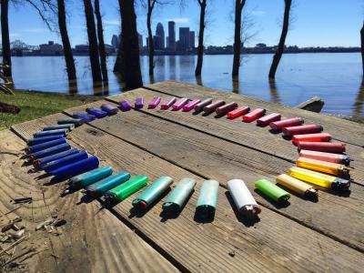 Al Gorman lighter rainbow w_ Louisville skyline