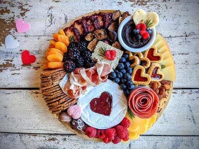 Autumn Cut the Cheese Valentine Boards