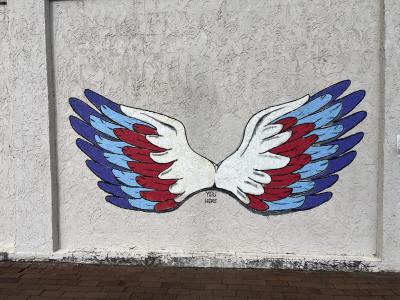 Angels Wings, mural