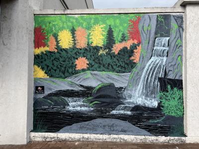 Linville Falls, Mural