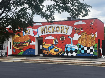 Checkers Mural