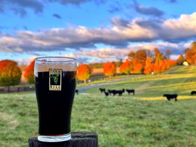 Manor Hill Brewing - Beer on Fall Farm Photo