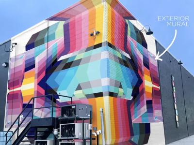 Blockhead Brew Works Mural