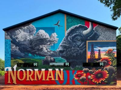 Wells Christmas Tree Farm Mural