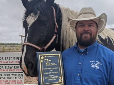 Hero of Tourism: Dusty Barner, Dusty Trails 2020