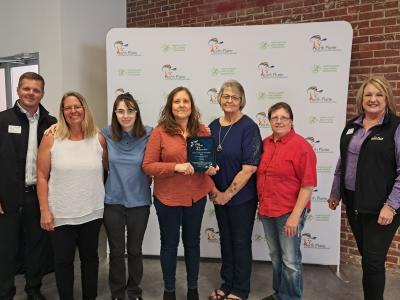 Vonnie Hebblethwaite, Susan Seifer, Shelby Post, Kathy Thornton, and Shaney Clang