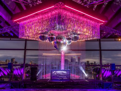 Phenomenon disco event at Optus Stadium for a corporate gala