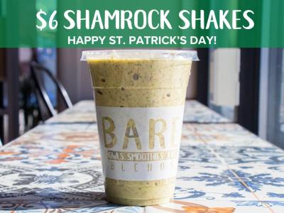 st patricks day smoothie
