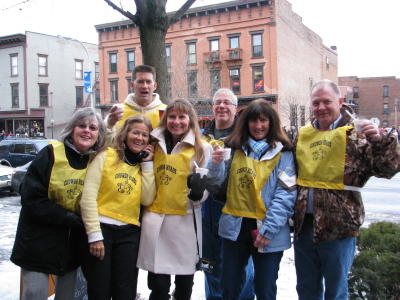 chowderfest attendees in downtown Saratoga in the early 2000s