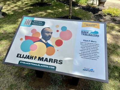 Eljiah P. Marrs Trailblazers Sign