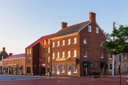 Brick and motor of Museum of Historic Annapolis