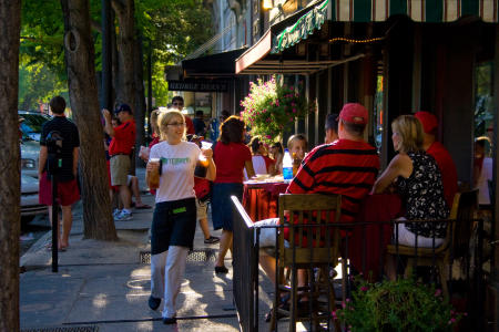 Downtown Athens Streetside Dining