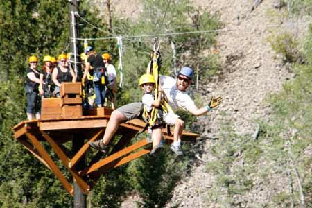 Zip Lines! | Photo: Montana Whitewater