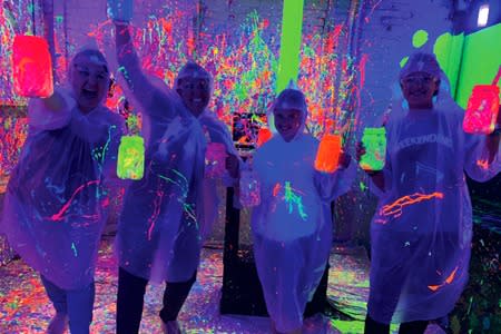 Brush It Off Splatter Room