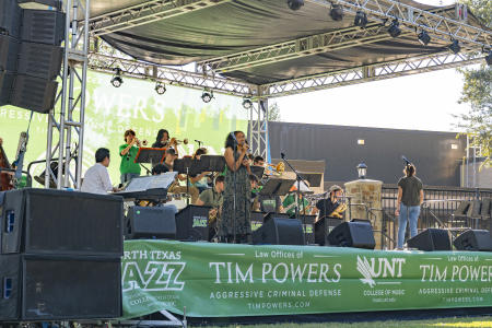 Arts and Jazz Music Stage