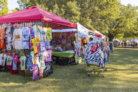 Vendor at Arts and Jazz Fest
