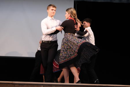 Romanians Students Dancing