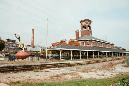 Exterior image of the Depot in Green Bay, Wisconsin.