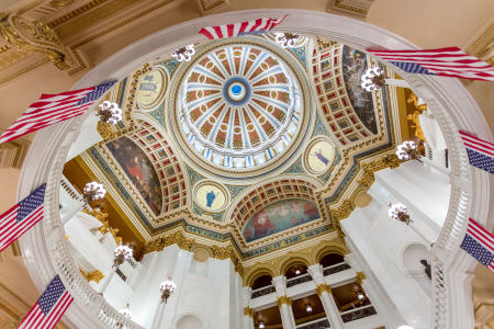 Capitol dome interior