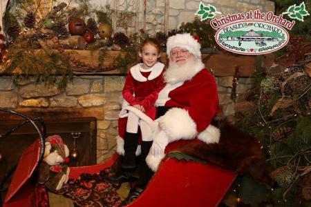 Beasley Christmas at Orchard with Santa