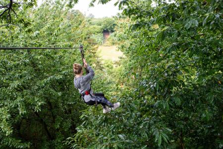Go Ape Treetop Adventure at Eagle Creek Park (Photo courtesy of the Go Ape Facebook page)